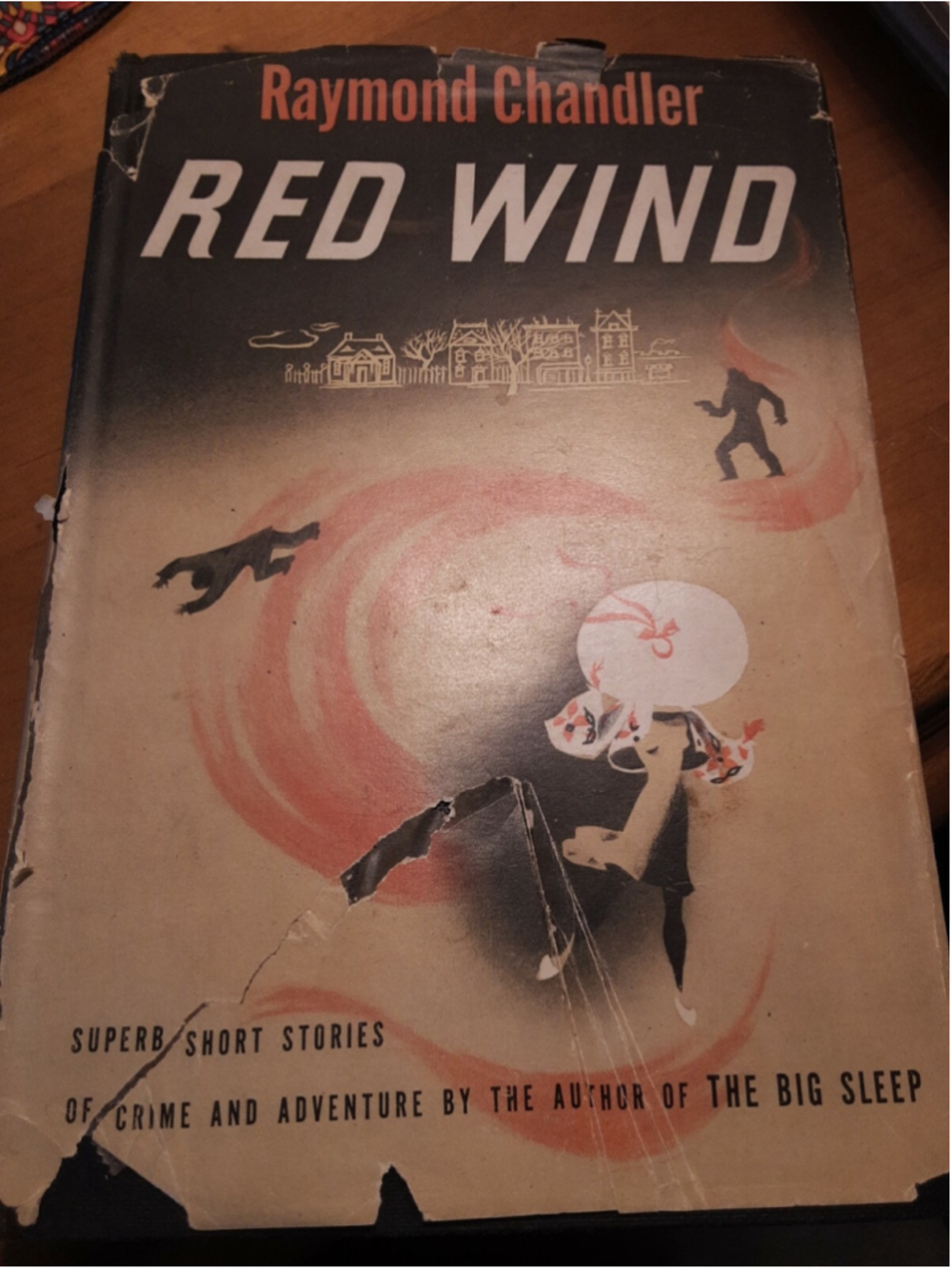 Red Wind: A Collection of Short Stories Raymond Chandler hardcover W/jacket
